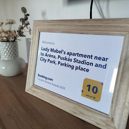 Lady Mabel'S Apartment Near To Arena, Puskas Stadion And City Park, With Guarded Parking Place Budapeşte Dış mekan fotoğraf
