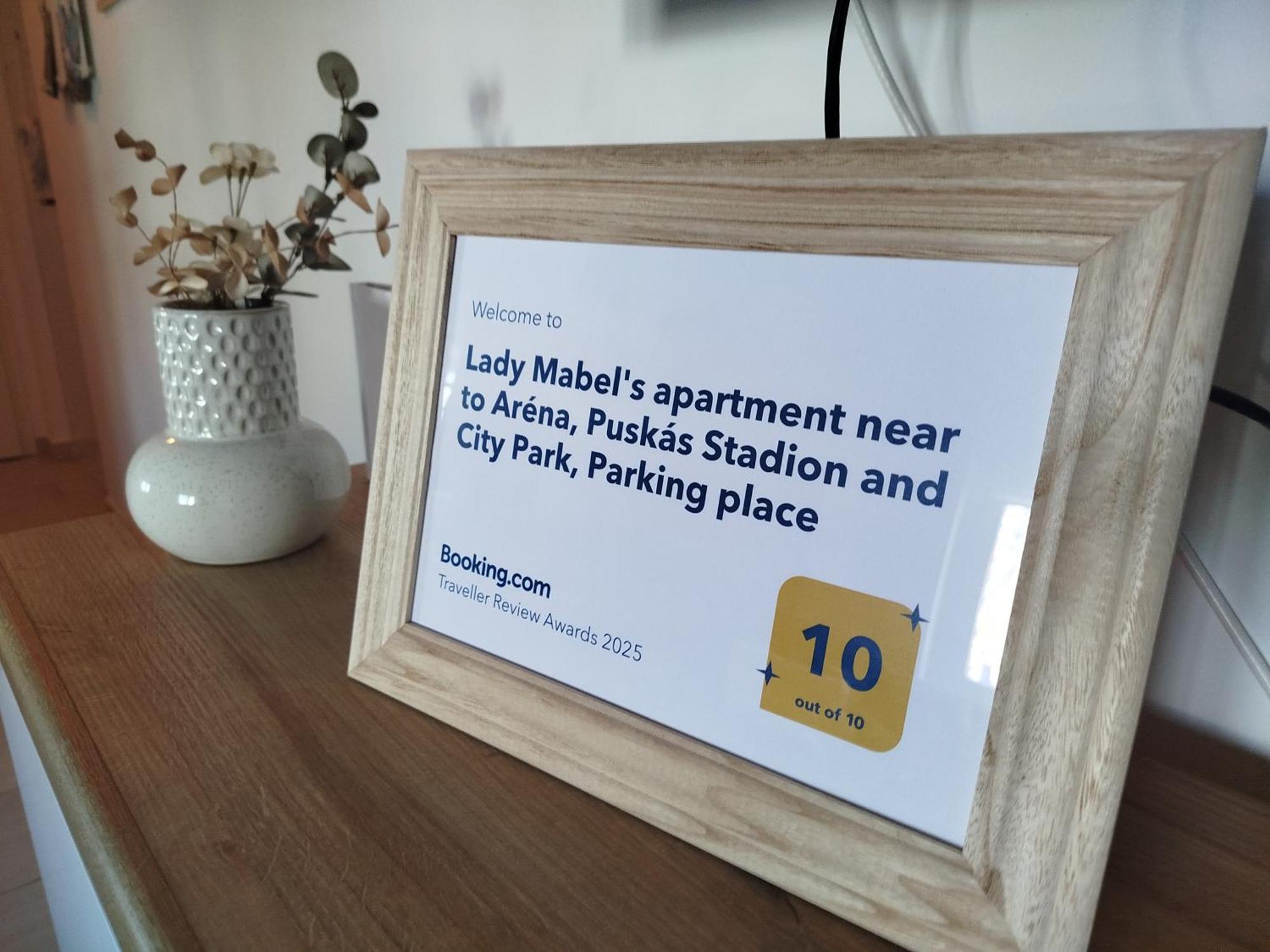 Lady Mabel'S Apartment Near To Arena, Puskas Stadion And City Park, With Guarded Parking Place Budapeşte Dış mekan fotoğraf